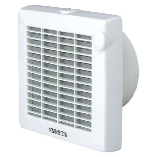 Immagine di ASPIRATORE ELICOIDALE PUNTO, DA MURO E VETRO, Ø120 MM