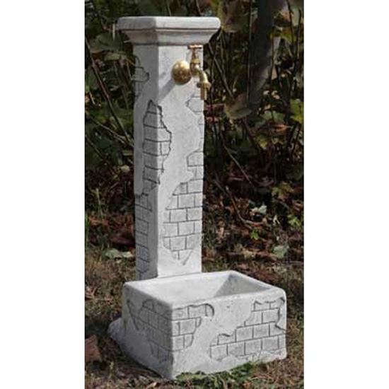 Immagine di FONTANA DEL BORGO, 28X38XH73 CM, COLORE GRIGIO