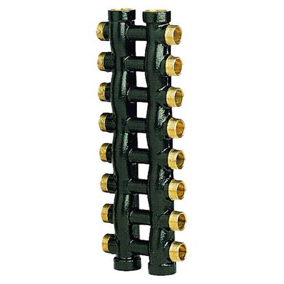 Immagine di COLLETTORE COMPLANARE, 3/4"X 1/2", 4 ATTACCHI