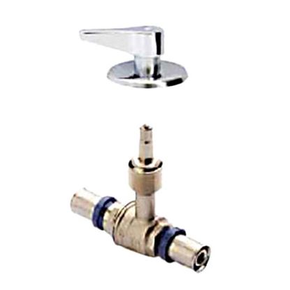 Immagine di RUBINETTO A PRESS-FITTING, INCASSO, CON LEVA, 16X16 MM