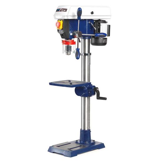 Immagine di TRAPANO A COLONNA FOX 460 W, F12-941A, 12 VELOCITÀ DA 230 A 2470 GIRI/MIN, MANDRINO 16 MM, CORSA MANDRINO 60 MM