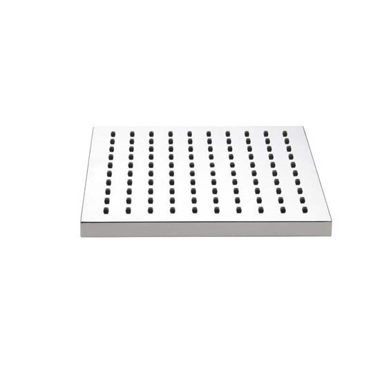 Immagine di SOFFIONE DOCCIA QUADRATO, ATTACCO SNODATO G 1/2”, UGELLI ANTICALCARE