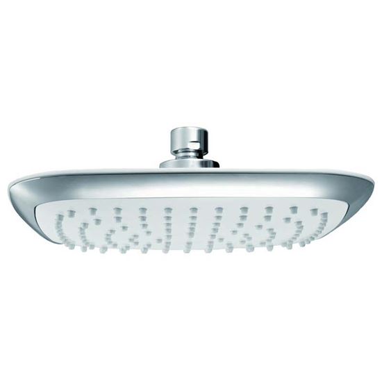 Immagine di SOFFIONE DOCCIA QUADRATO, ATTACCO SNODATO G 1/2”, UGELLI ANTICALCARE