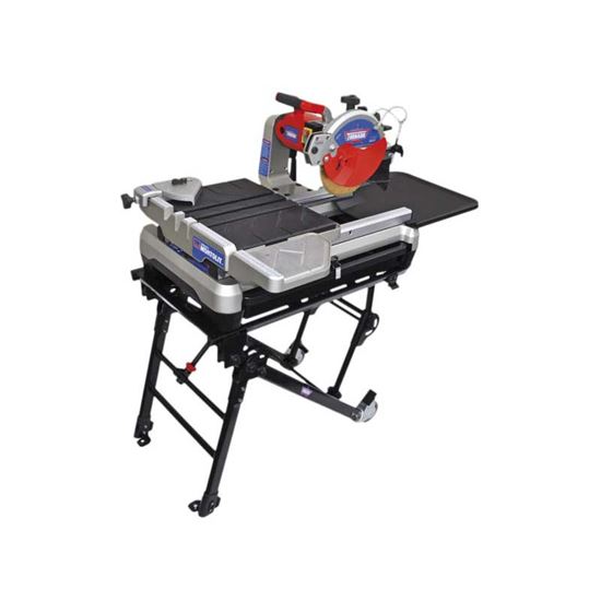 Immagine di TAGLIAPIASTRELLE MONTOLIT 1800 W, TORNADO, AD ACQUA, CON CARRELLO, DISCO DIAMANT. Ø 250 MM, TAGLIO 70 CM, SPESSORE 9 CM