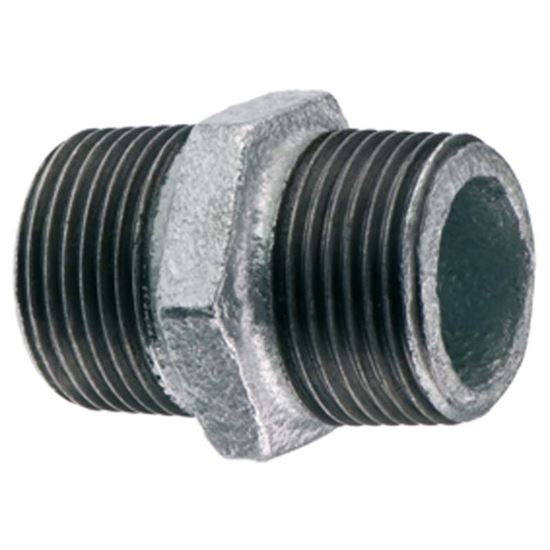 Immagine di NIPPLO DOPPIO ZINCATO, FIGURA 280, MM 2"