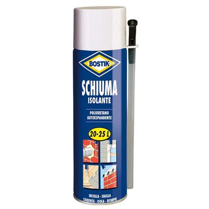 Immagine di BOSTIK, SCHIUMA ISOLANTE BOMBOLA, 500 ML