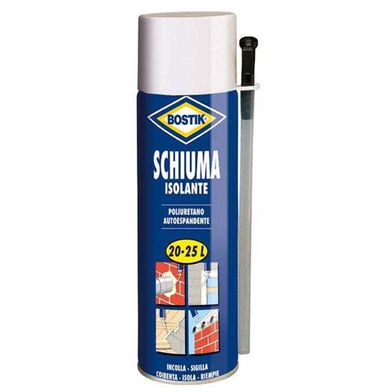 Immagine di BOSTIK, SCHIUMA ISOLANTE BOMBOLA, 500 ML