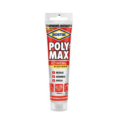 Immagine di BOSTIK POLY MAX CRISTAL, TRASPARENTE, 115 GR
