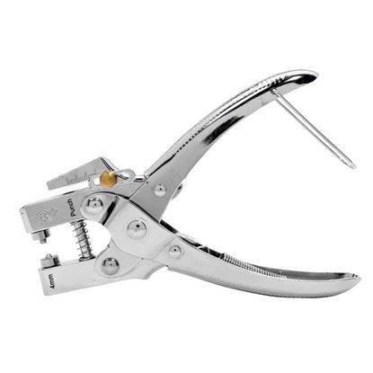 Immagine di PINZA A FUSTELLA, RP03, PER PELLE E CUOIO, CORPO IN METALLO