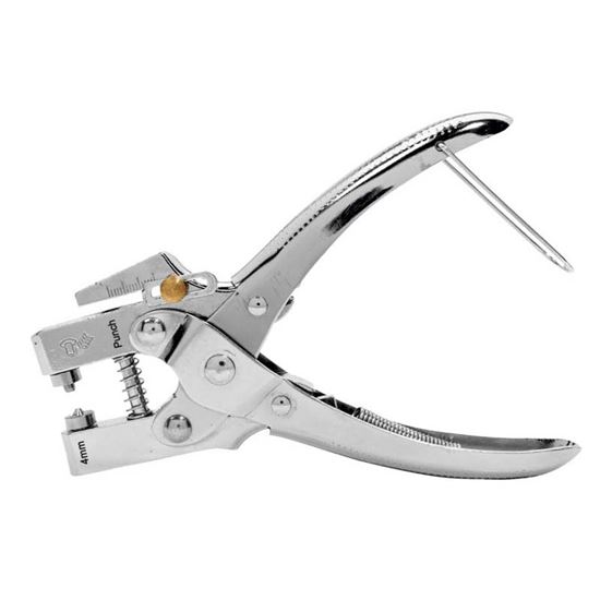 Immagine di PINZA A FUSTELLA, RP03, PER PELLE E CUOIO, CORPO IN METALLO
