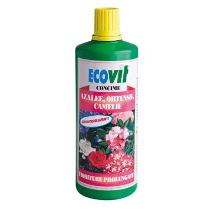 Immagine di CONCIME ECOVIT, LIQUIDO, AZALEE, ORTENSIE E CAMELIE, PER TUTTE LE PIANTE ACIDOFILE, 1 KG