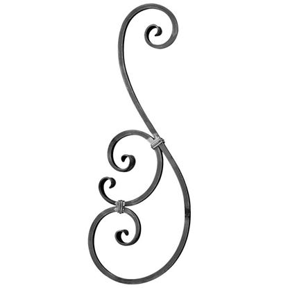 Immagine di PANNELLO IN FERRO, SEZIONE 14X14 MM, ALTEZZA 720 MM, LUNGHEZZA 265 MM