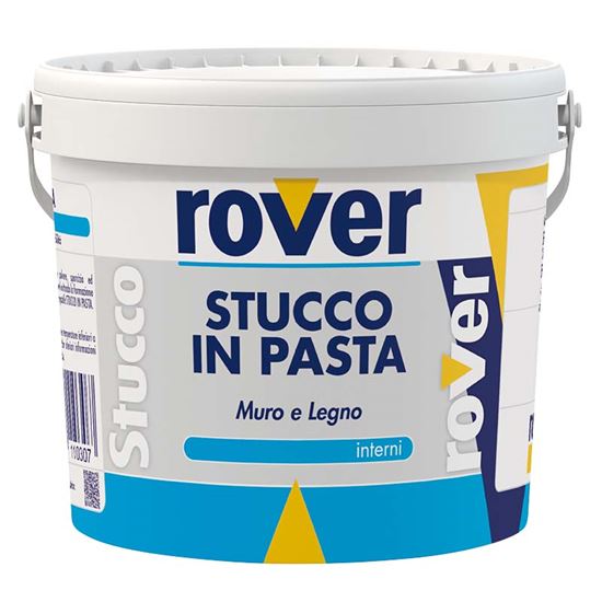 Immagine di STUCCO IN PASTA ROVER, PER INTERNO, IDEALE PER ELIMINARE IMPERFEZIONI SU SUPPORTI IN MURATURA E LEGNO, 2,5 LT