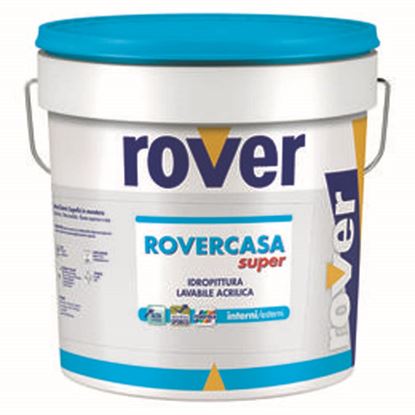 Immagine di IDROPITTURA ROVERCASA SUPER, BASE Y, LAVABILE, ACRILICA PER ESTERNO E INTERNO, 4,5 LT