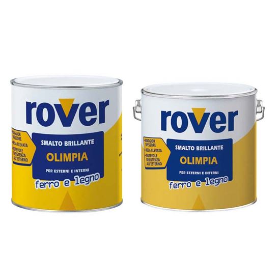 Immagine di SMALTO BRILLANTE, ESTERNI ED INTERNI, 0,750 LT, COLORE BLU R5003