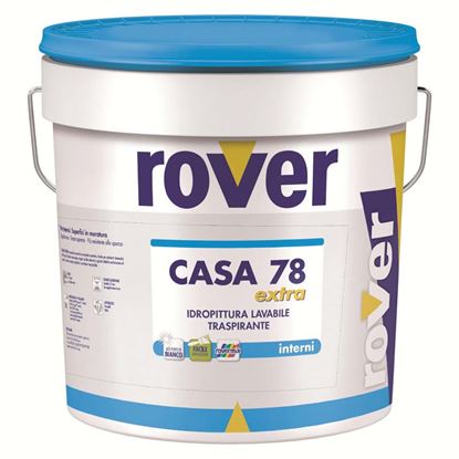Immagine di IDROPITTURA CASA 78 EXTRA, BASE R, LAVABILE, TRASPIRANTE PER INTERNO, 4,5 LT