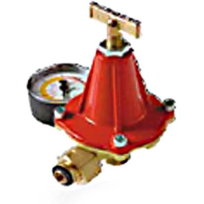 Immagine di REGOLATORE, APZ 12, ENTRATA DADO SINISTRO, USCITA F 1/4", MANOMETRO