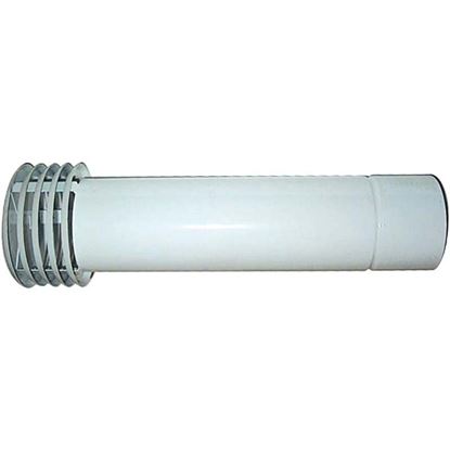 Immagine di ESALATORE FUMO, SMALTATO BIANCO, H 450 MM, Ø 130 MM