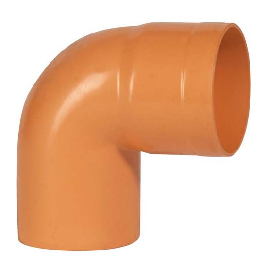 Immagine di CURVA 87° IN PVC, Ø 125 MM