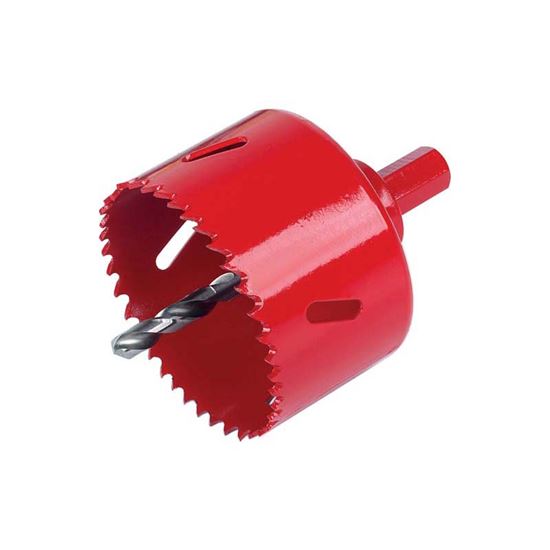 Immagine di SEGA A TAZZA BIMETALLICA, ADATTA X LEGNO, ACC., MATERIE SINTETICHE, CARTONG., CODOLO ESAG., PROF.TAGLIO 40 MM, Ø 20 MM