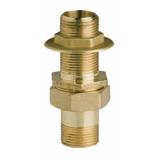 Immagine di RACCORDO OTTONE, DRITTO, PER SERBATOIO, 3/4"