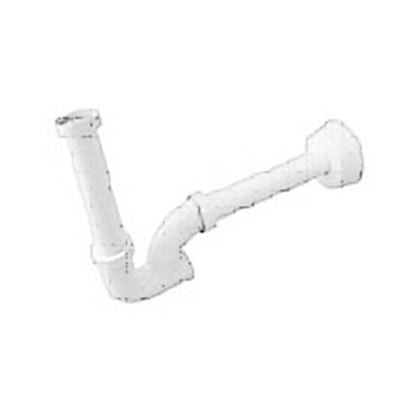 Immagine di SIFONE A S, PP, 1"1/4, COLORE BIANCO, SCARICO Ø 32 MM