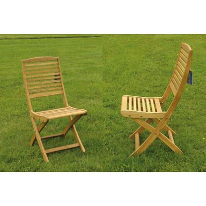 Immagine di SEDIE PIEGHEVOLE IN ROBINIA, 45X53,5XH94,5 CM