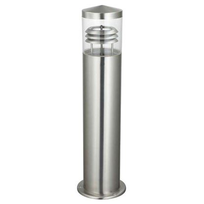 Immagine di LAMPIONCINO SEGNAPASSO, IN ACCIAIO INOSSIDABILE, E27-11 W, IP 44, Ø 14XH50 CM