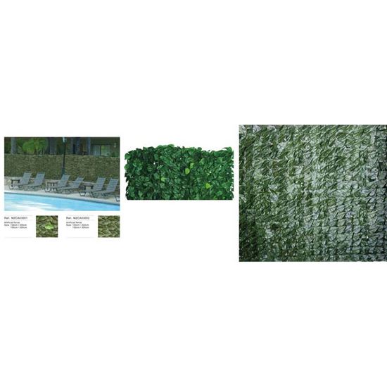 Immagine di SIEPE MODELLO LAURO, COLORE VERDE, 1800 FOGLIE, 3X1,5 MT