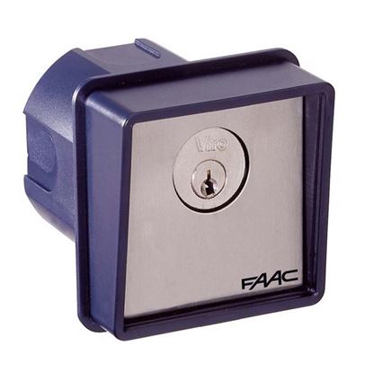 Immagine di PULSANTE A CHIAVE, T10, DA PARETE, IP54, 1 MICROINTERRUTTORE IN SCAMBIO