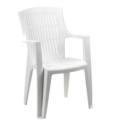 Immagine di SEDIA ARPA IMPILABILE SCHIENALE ALTO
