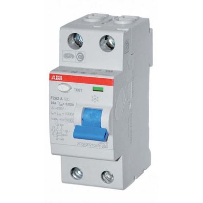 Immagine di INTERRUTTORE DIFFERENZIALE PURO ABB, 30 MA, 40 A
