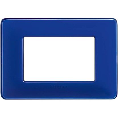 Immagine di PLACCA 3 POSTI, MATIX, COLORE COBALTO