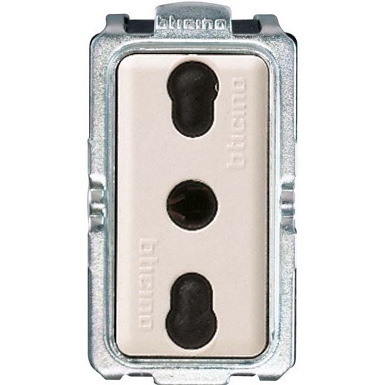 Immagine di PRESA BIPASSO, MAGIC, 2P+T, 10/16 A