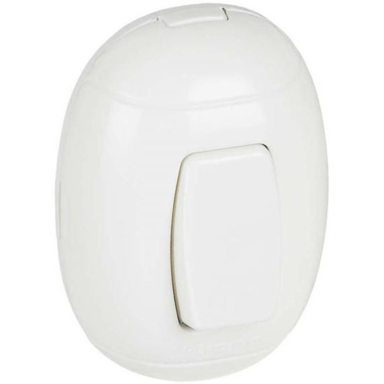 Immagine di INTERRUTTORE 10 A, OVAL, BIANCO
