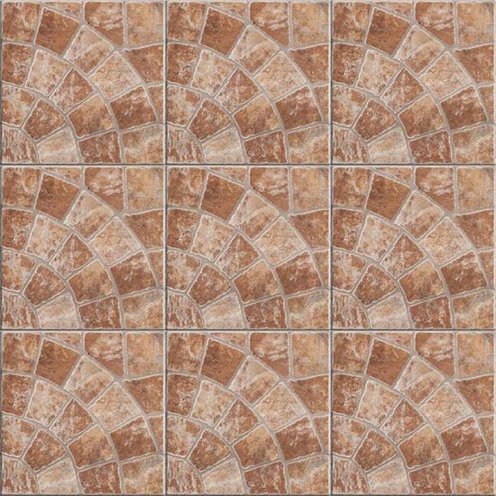 Immagine di RIVESTIMENTO PAVÈ, GRES PORCELLANATO, DA ESTERNO, 33X33 CM, CONFEZIONE DA 1,79 M², COLORE ROSSO