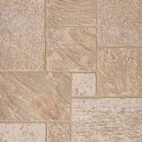 Immagine di RIVESTIMENTO CORTILI, GRES PORCELLANATO, DA ESTERNO, 33X33 CM, CONFEZIONE DA 1,79 M², COLORE ROSSO