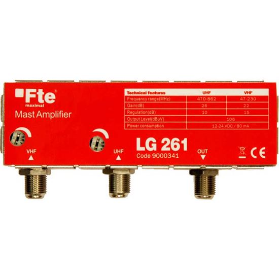Immagine di AMPLIFICATORE DA PALO, 2 INGRESSI, VHF/UHF
