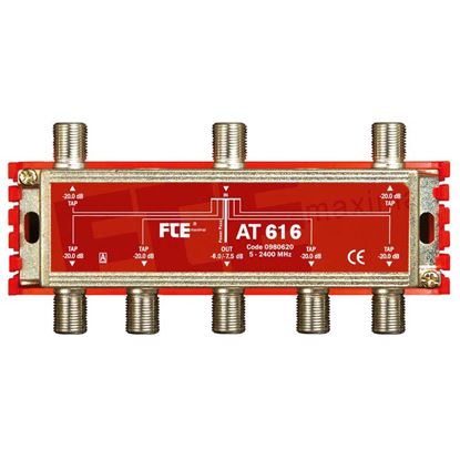 Immagine di DERIVATORE TV-SAT, CLASSE A, -16 DB, 6 VIE