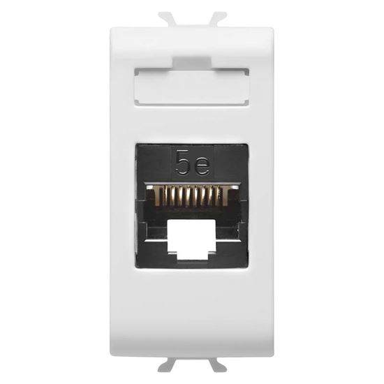 Immagine di CONNETTORE DATI GEWISS, CHORUS, RJ45, COLORE BIANCO