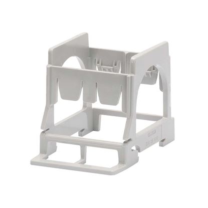 Immagine di SUPPORTO 2 POSTI GEWISS, MONTAGGIO COMPONENTI, SERIE SYSTEM, GUIDA DIN, 3 MODULI DIN