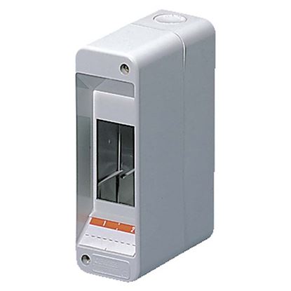 Immagine di CENTRALINO DA PARETE GEWISS, SENZA PORTA, ALLOGGIAMENTO MORSETTIERE, IP40, 2 MODULI