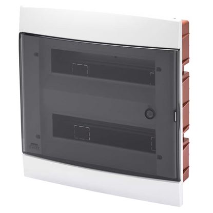 Immagine di CENTRALINO DA ARREDO GEWISS, INCASSO, COLORE BIANCO LATTE, 330X338X28 MM, 24 MODULI