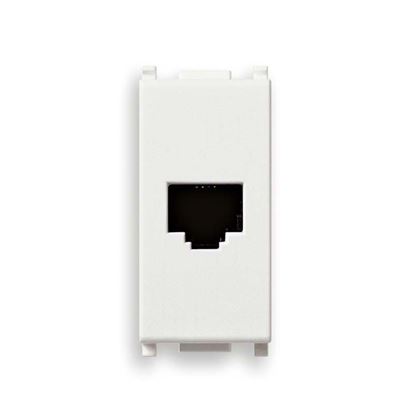 Immagine di CONNETTORE RJ11, 6/4, COLORE BIANCO