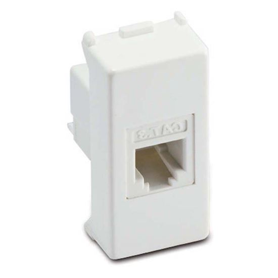 Immagine di PRESA RJ12, PLUG 6/4, COLORE BIANCO
