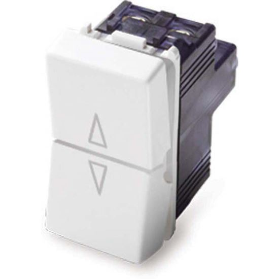 Immagine di PULSANTE DOPPIO MIX, 1P NA+1P NA-16 A, COLORE BIANCO