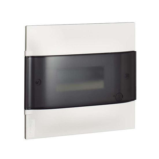 Immagine di CENTRALINO, DA INCASSO, COLORE BIANCO FUME', 8 MODULI