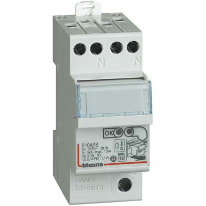 Immagine di LIMITATORE DI SOVRATENSIONE, AUTOPROTETTO, 2P, IN 10 KA