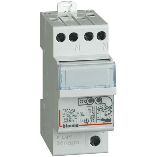 Immagine di LIMITATORE DI SOVRATENSIONE, AUTOPROTETTO, 2P, IN 10 KA