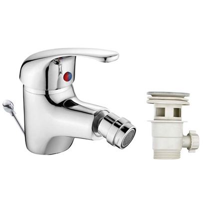 Immagine di MIX BIDET, SERIE KATIA, CROMO, MONOFORO, CARTUCCIA 40 MM